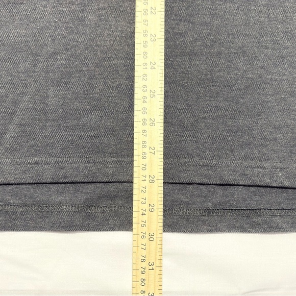 Used U.S. Polo Assn. Classic-Fit Polo Shirt 2XL Charcoal Gray Red Logo - Picture 4 of 12